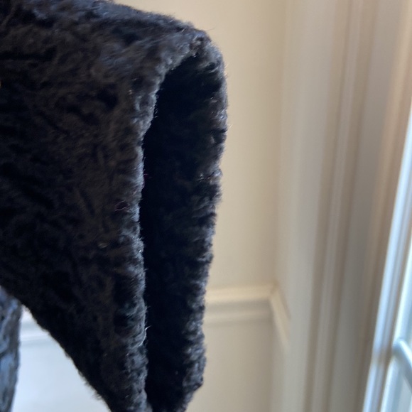 Swakara Lamb & Mink Fur Jacket - Picture 9 of 16